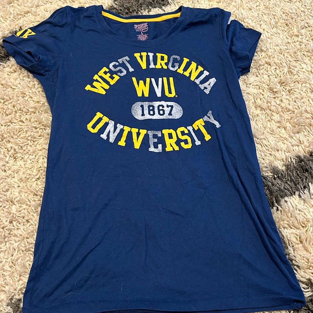 PINK WV collegiate T-shirt